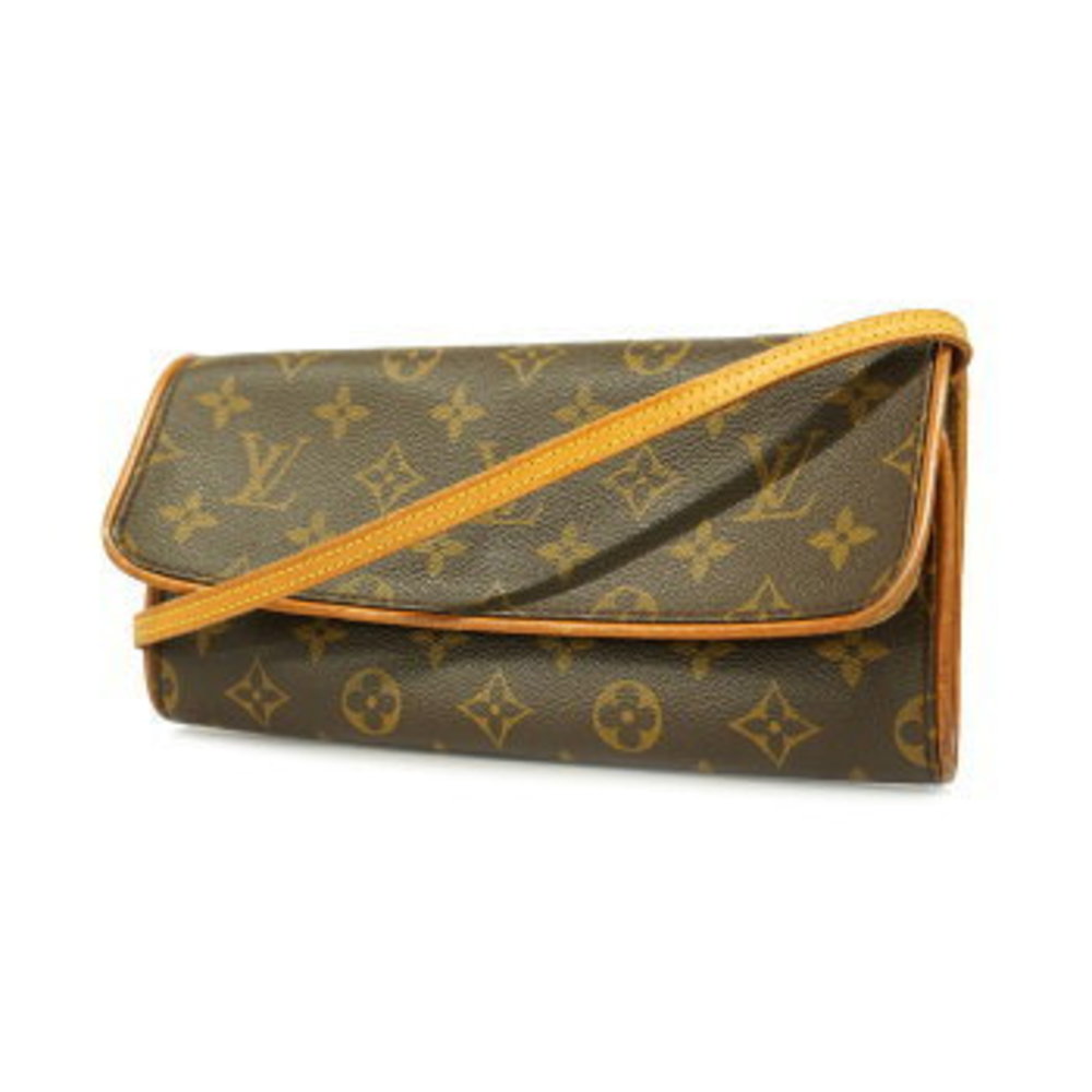 Louis Vuitton Monogram Pochette Twin GM Shoulder Bag